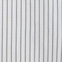 Long Sleeves Striped Sign Printed White Shirt