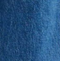 Terry B Hoge Taille Klassieke Pasvorm Midden Indigo Jeans Broek