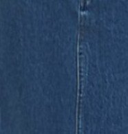 Danıca Skırt Long Length Slit Mid Indigo Jean Skırt