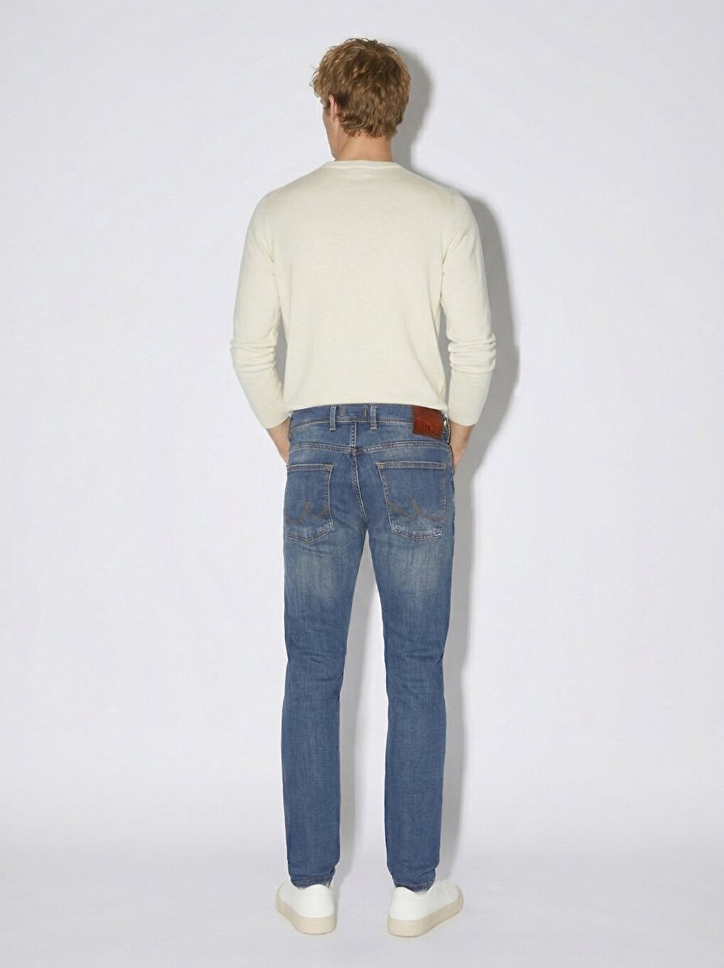 Dıego X Dar Paça Orta Bel Mavi Jean Pantolon