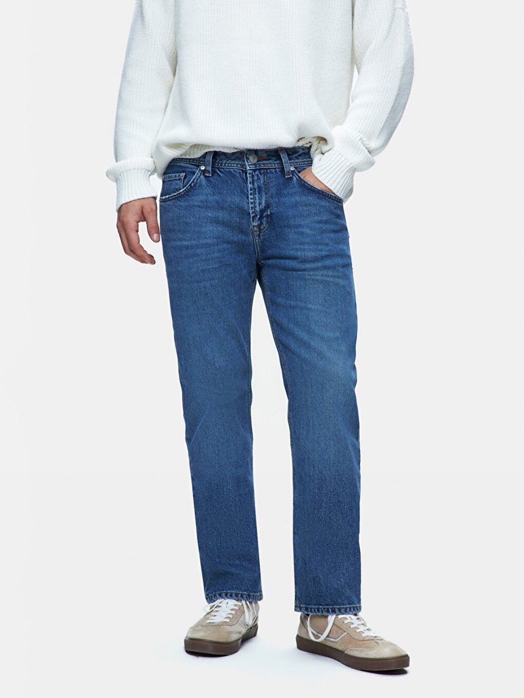 Paul X Bleu Moyen Les Pantalons