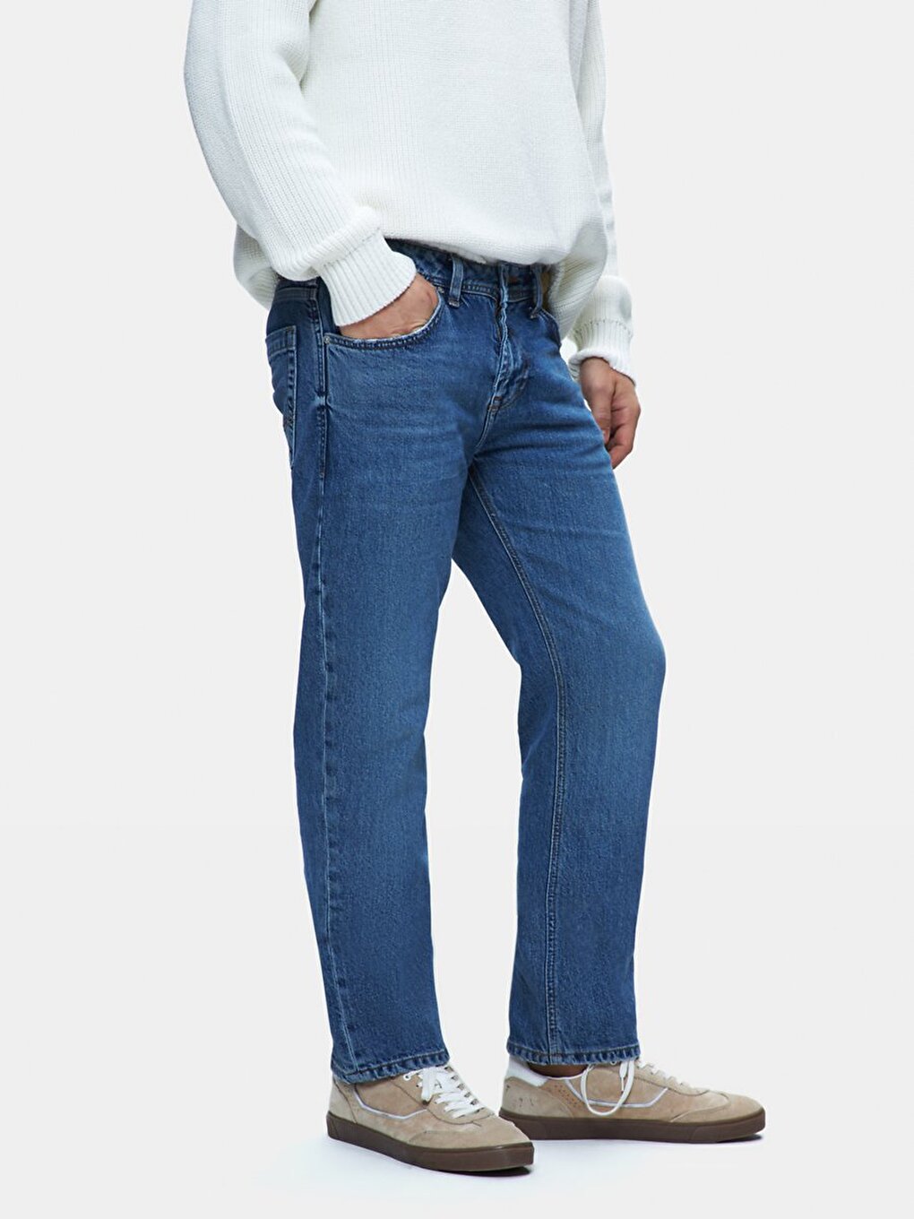 Paul X Bleu Moyen Les Pantalons