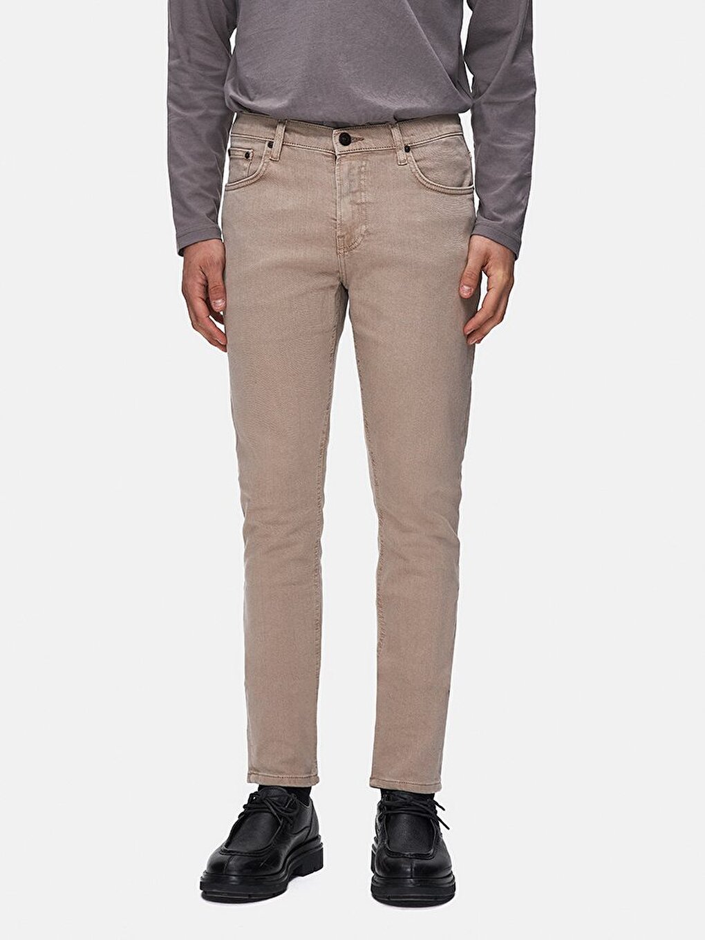 Smarty Y Skinny Leg Mid Waist Blue Jean Trousers
