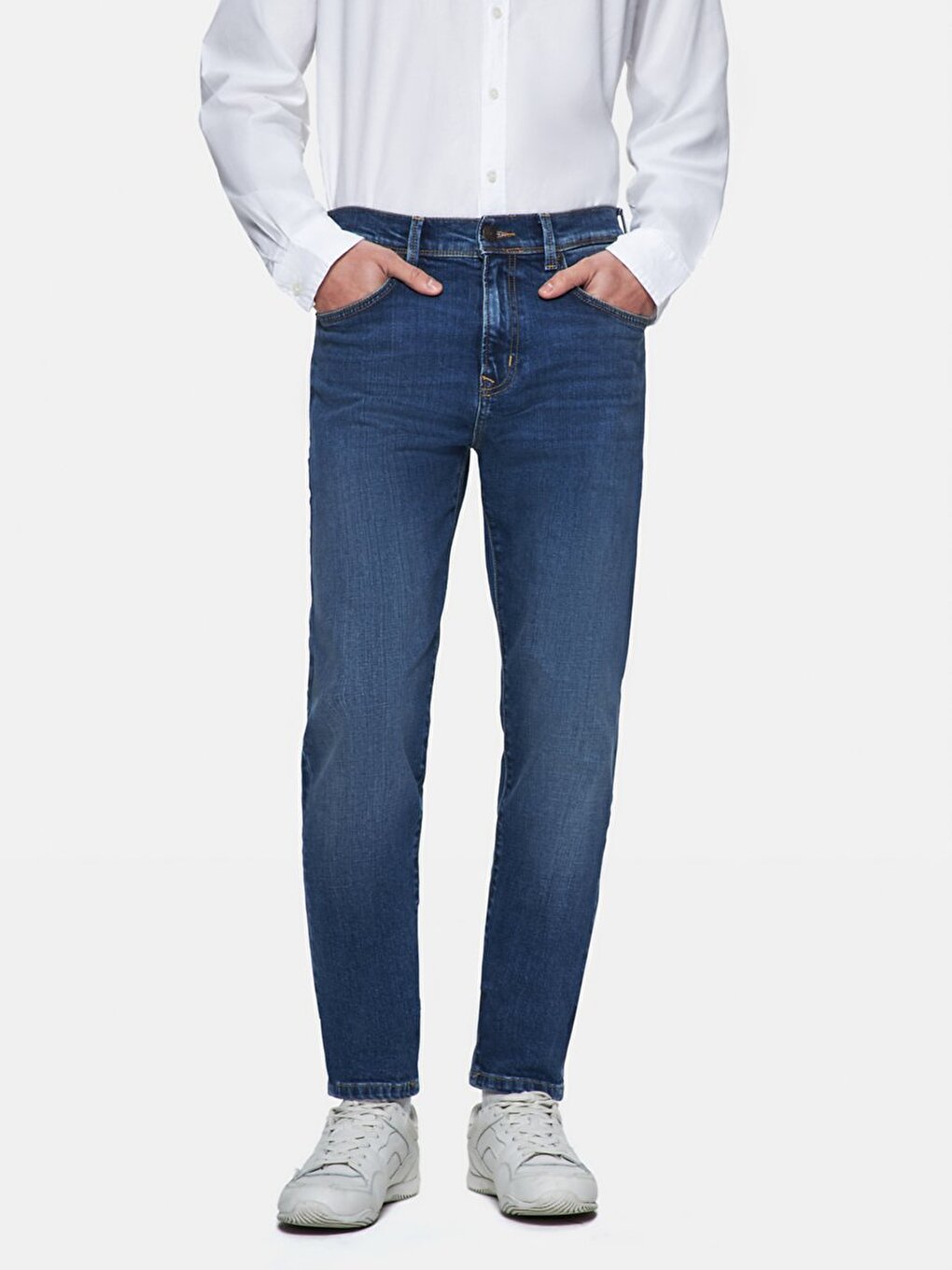 Dıego X Y Skinny Leg Dunkelblau Trousers