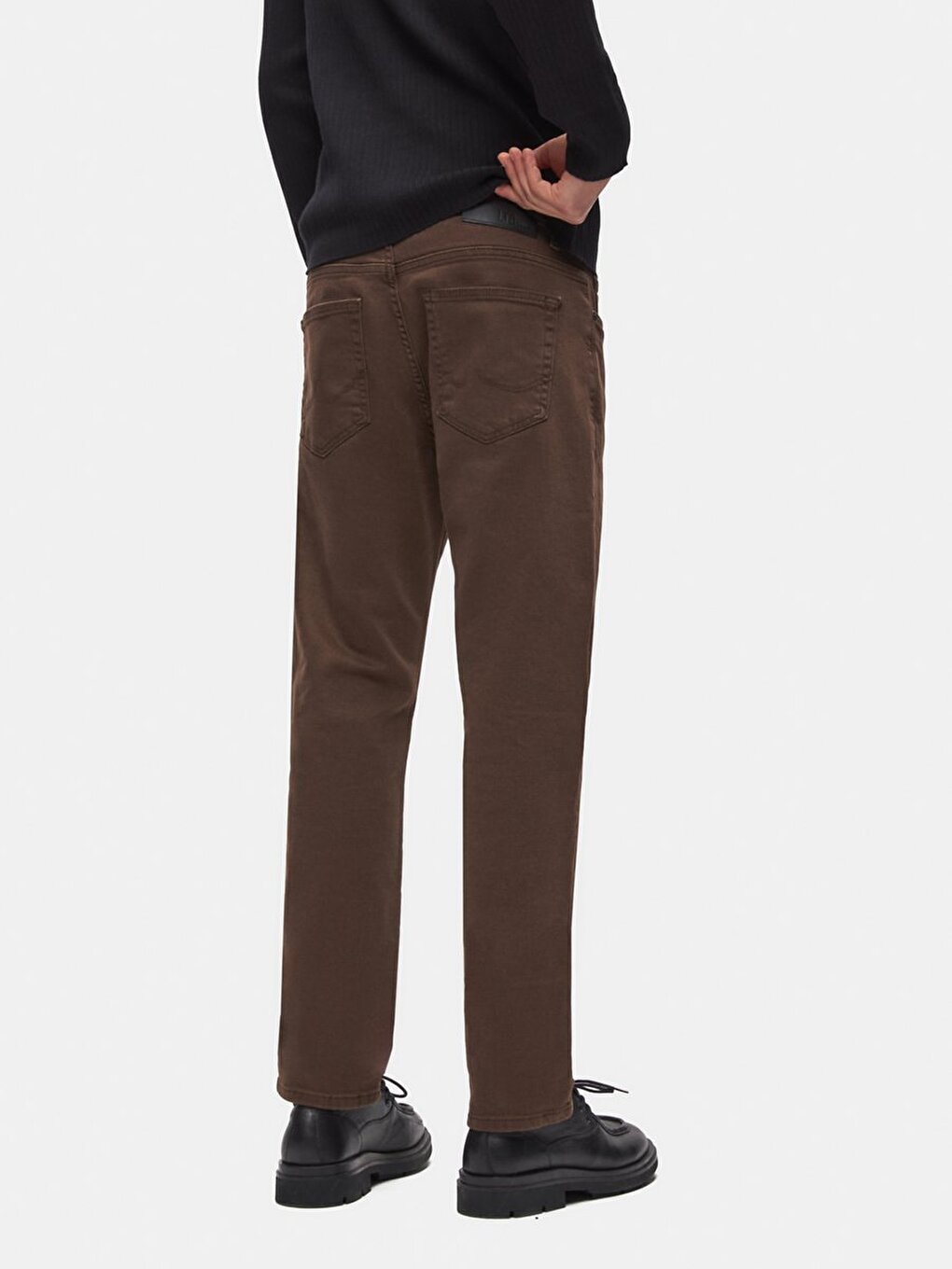 Sawyer Y Skinny Leg Mid Waist Blue Jean Trousers