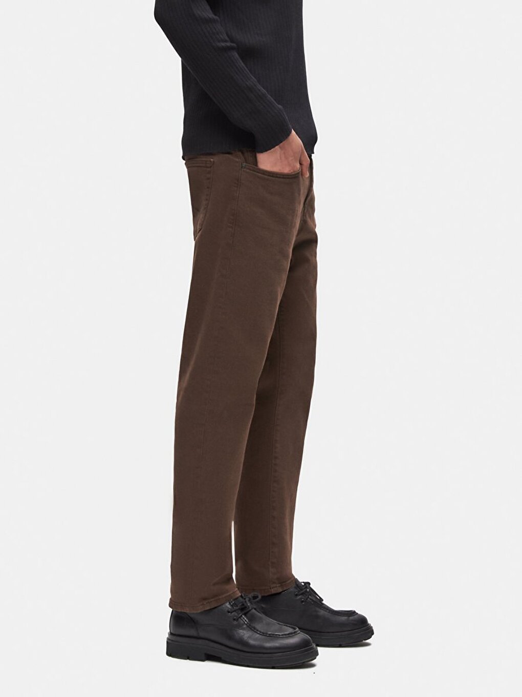 Sawyer Y Skinny Leg Mid Waist Blue Jean Trousers