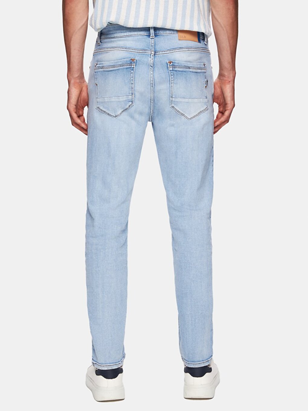 New Sawyer Y Medium Blue Trousers