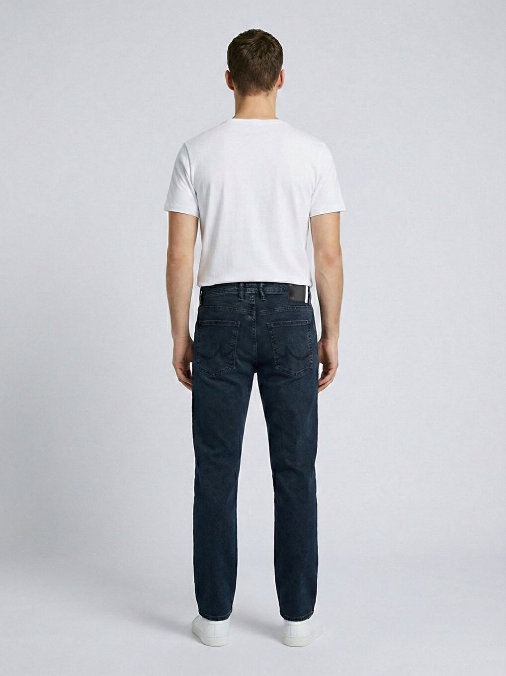 Paul P Straight Leg Blue Trousers