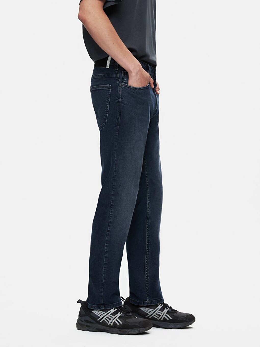 Paul P Straight Leg Blue Trousers