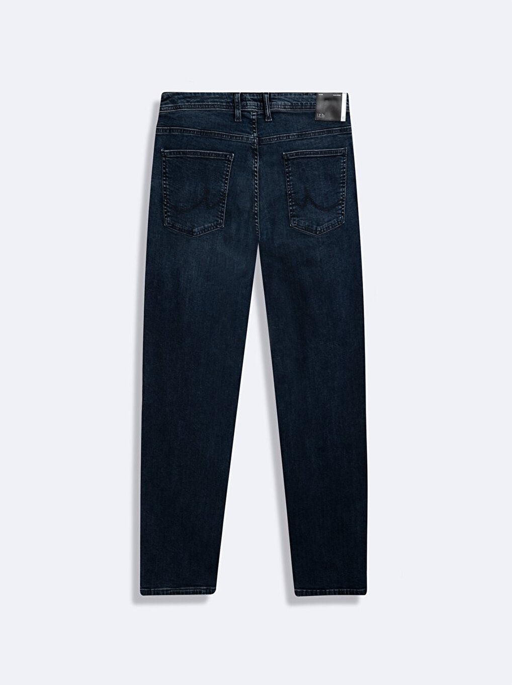 Paul P Straight Leg Blue Trousers