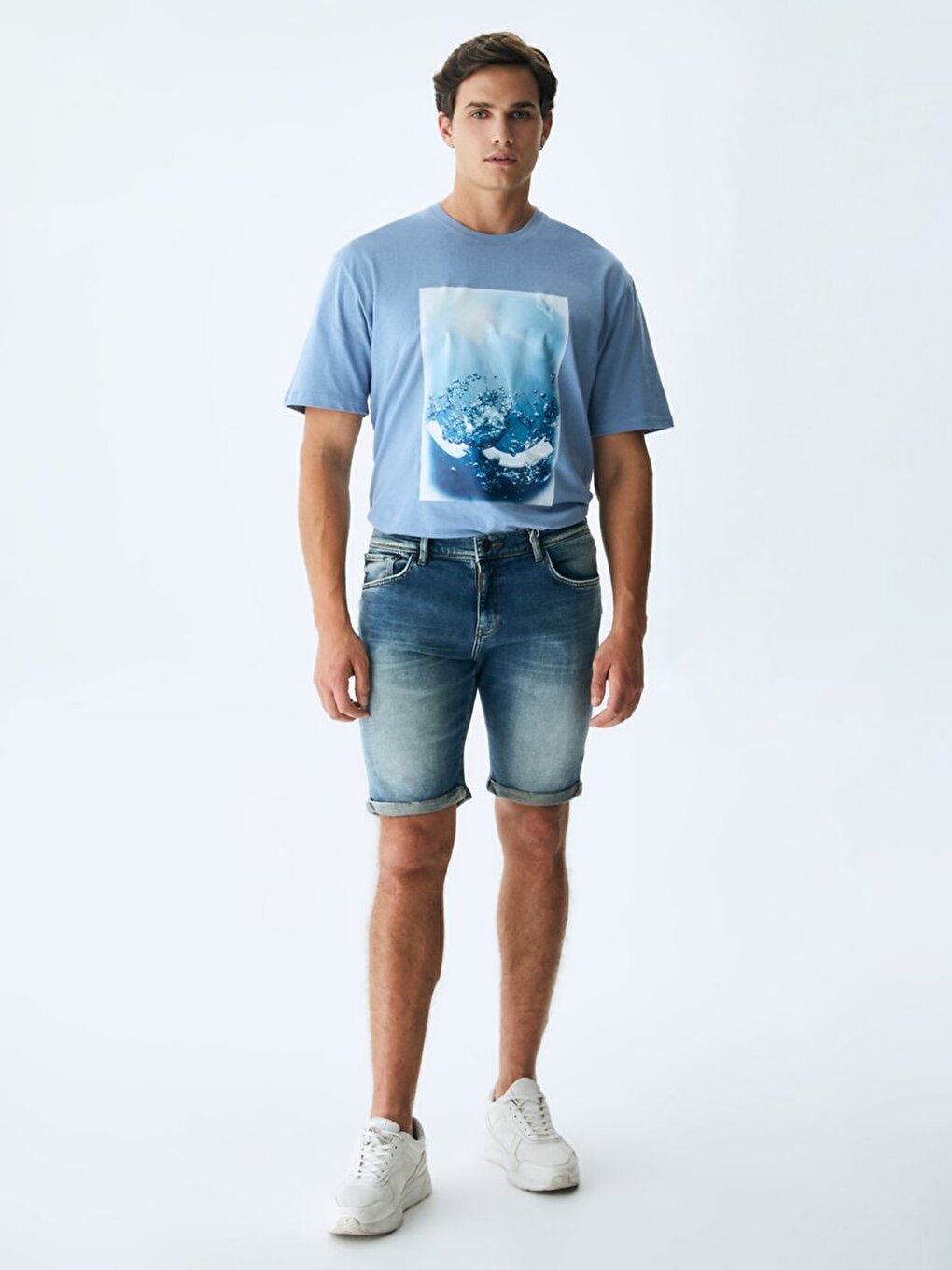 Nestor Taille Mi-haute Bleu Moyen