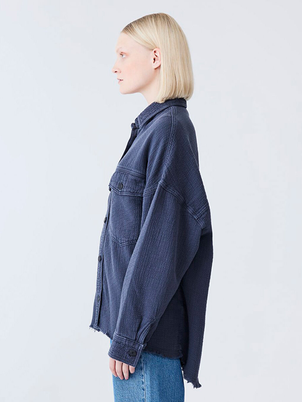 Elıo Oversize Anthracite Chemise