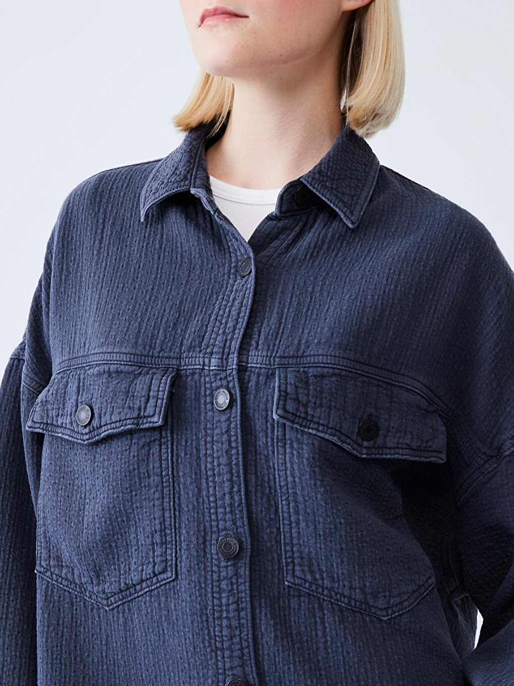 Elıo Oversize Anthracite Chemise