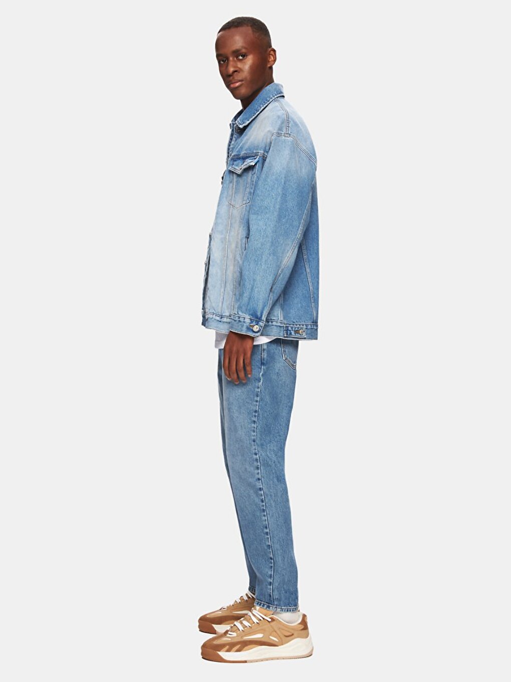 Andreas Oversize Lichtblauw Jasje