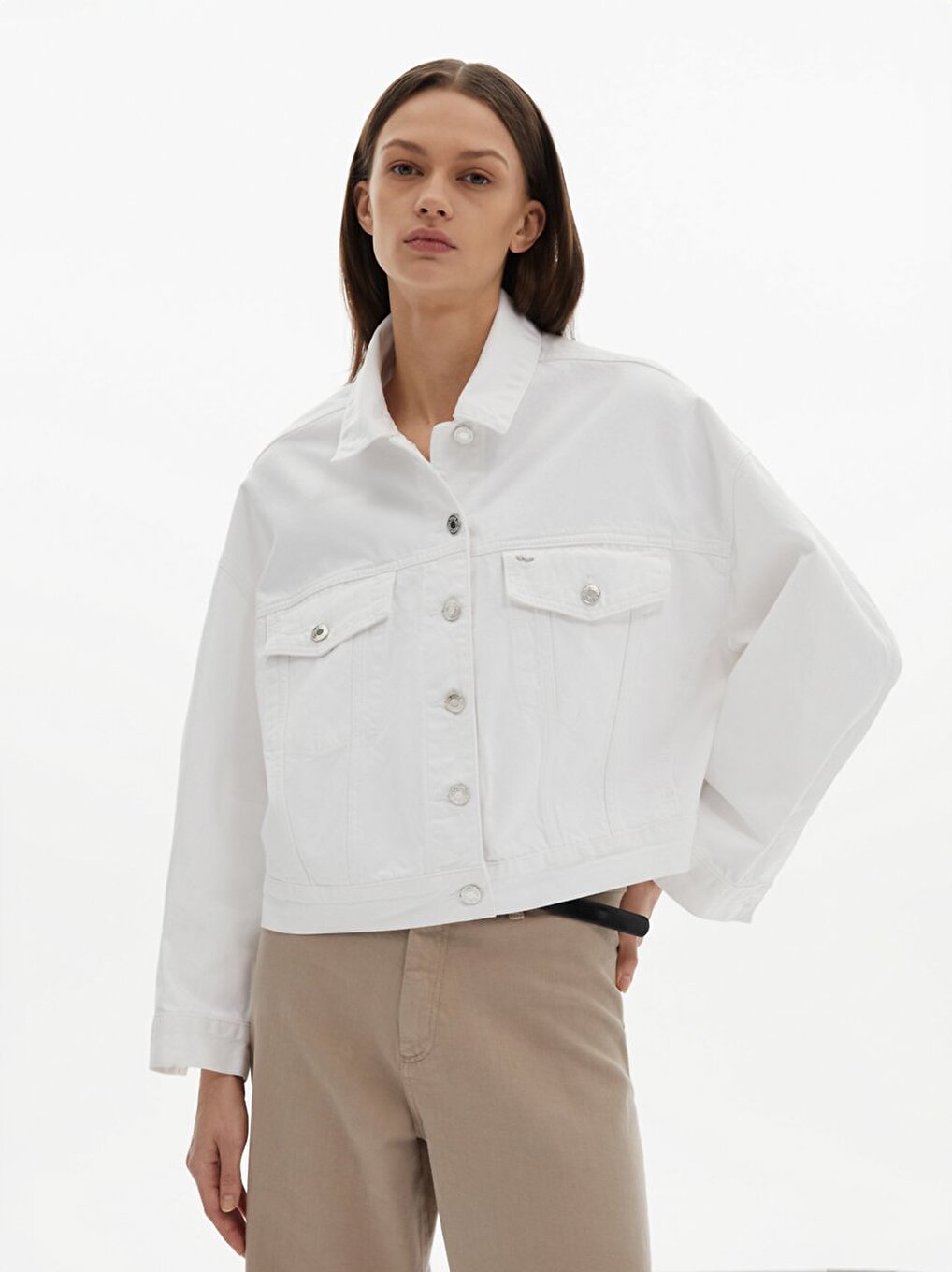 Celıa Oversize Wit Jasje