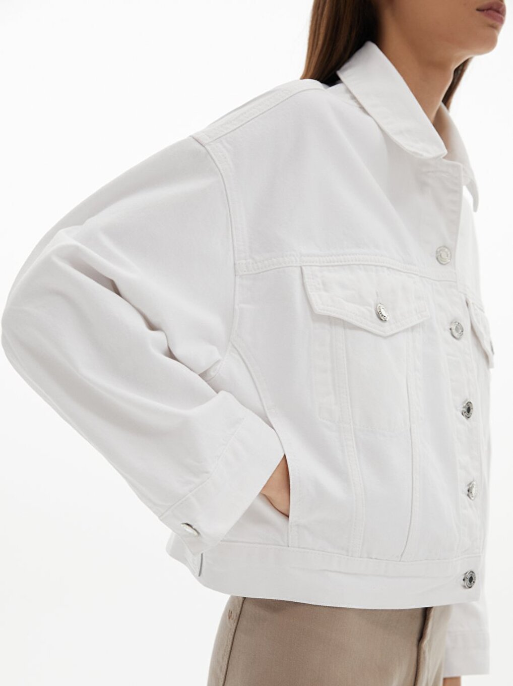 Celıa Oversize Wit Jasje