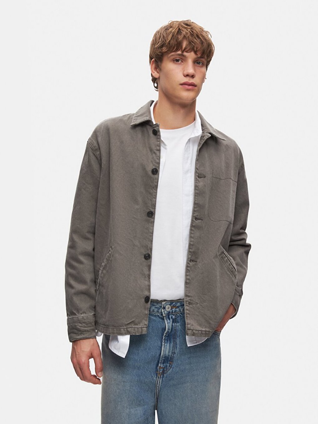 Dannıe Coupe Classique Jean Vert Veste
