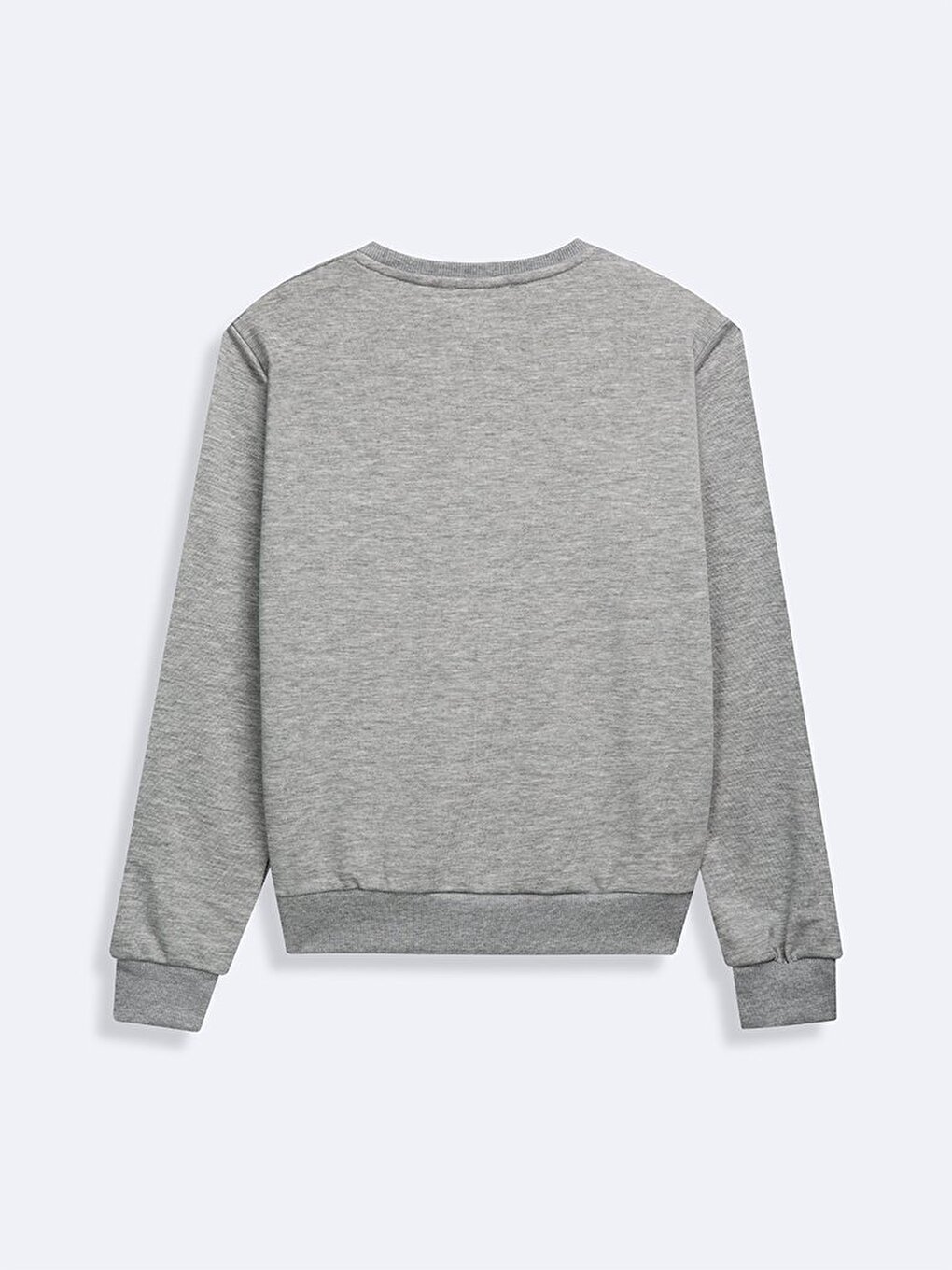 Manches Longues Grıs Sweat-shırt