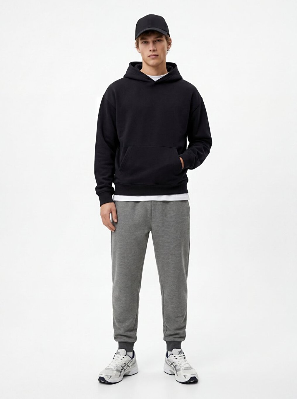 Elastic Waist Skinny Leg Anthracıte Tracksuıt