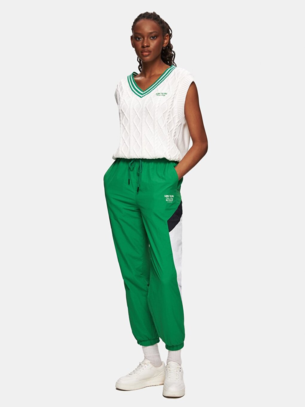 Textuurprint Groen Suıts