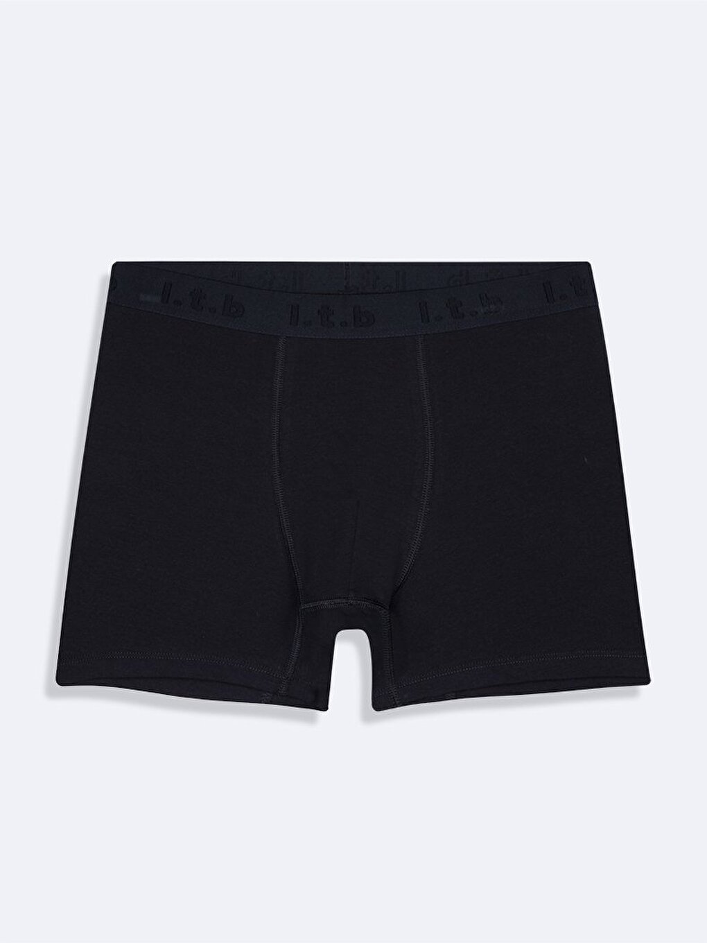 Lacivert Beli Lastikli Basic Boxer