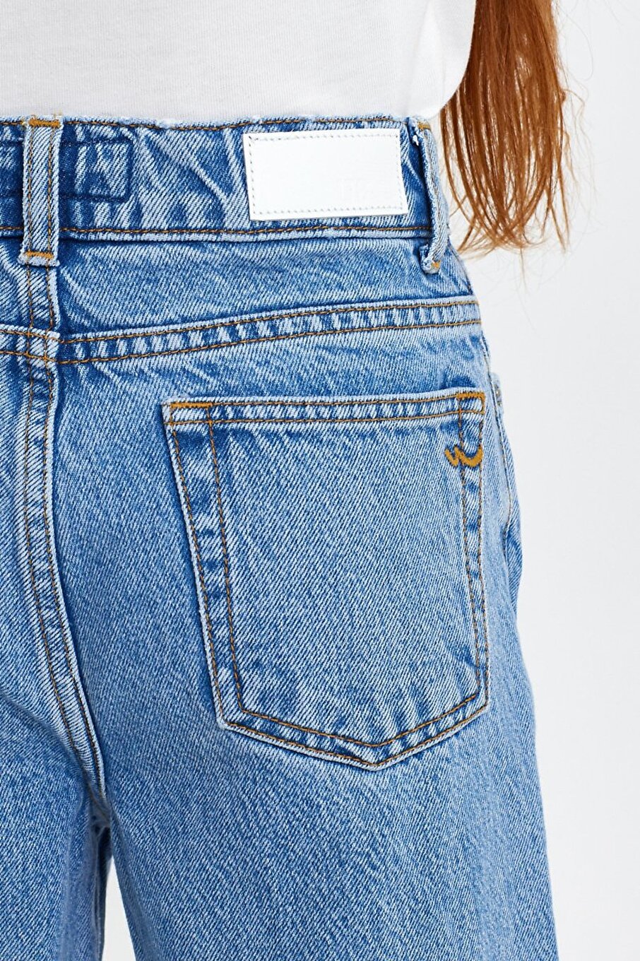 Olıana G Bleu Moyen Les Pantalons