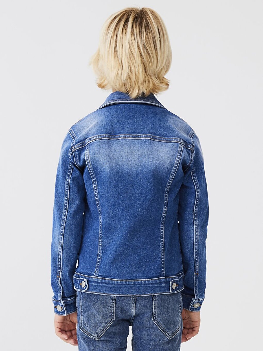 Santıno B Bleu Moyen Veste